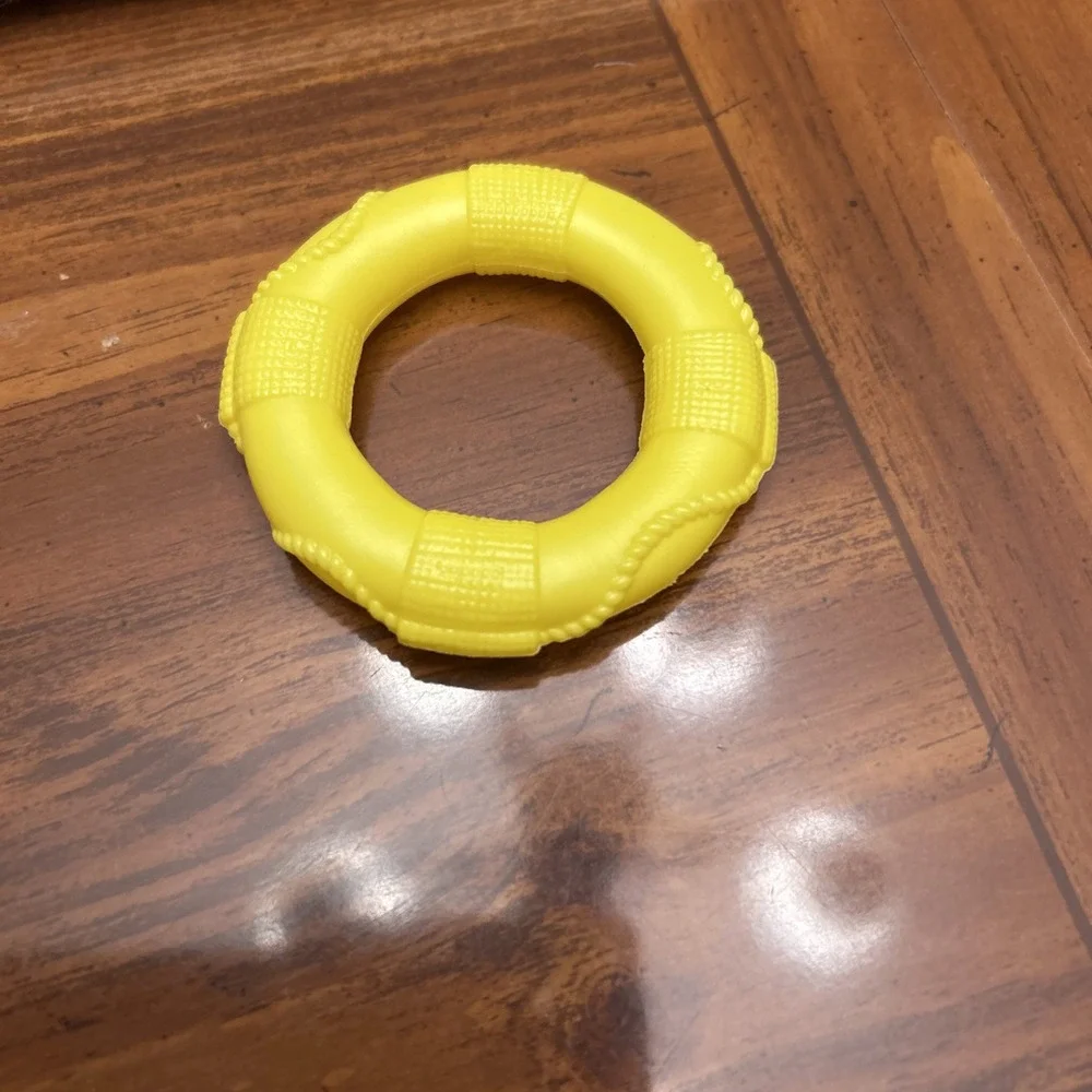 Barbie‎ Blow Up Raft Pillow & Yellow Life Preserve